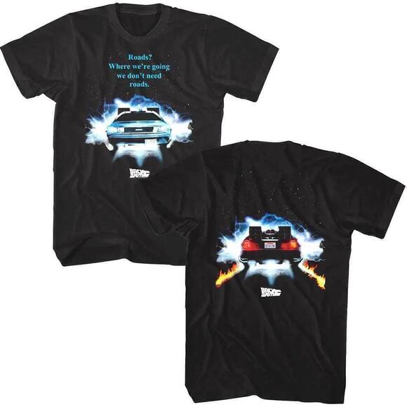 Kaity K Other - Back To The Future Retro Movie Car Graphic Unisex T-Shirt